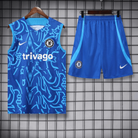 Maillot Sans Manches Chelsea d'entrainement 22-23+ Pantalon