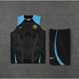 Maillot Sans Manches Inter Milan d'entrainement 22/23+ Pantalon