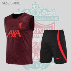 Maillot Sans Manches Liverpool d'entrainement 22-23+ Pantalon