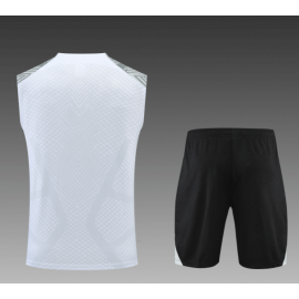 Maillot Sans Manches Liverpool d'entrainement 22/23 Blanc+ Pantalon