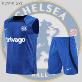 Maillot Sans Manches Chelsea d'entrainement 22/23+ Pantalon