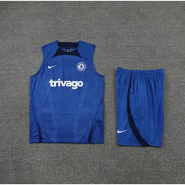 Maillot Sans Manches Chelsea d'entrainement 22/23+ Pantalon