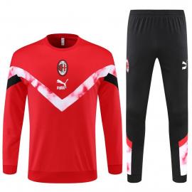 SURVÊTEMENTS Entrenamiento FC AC Rojo Cuello Redondo 22/23