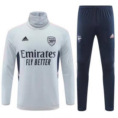 SURVÊTEMENTS Entrenamiento FC Arsenal Gris Claro Cuello alto 22/23 Enfant