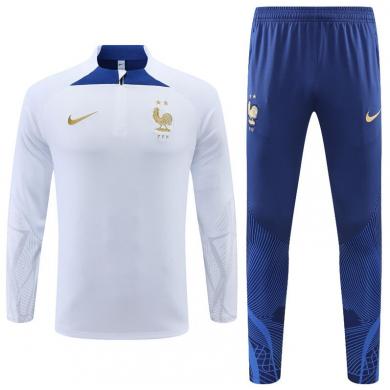 SURVÊTEMENTS Entrenamiento FC France Blanc 22/23 Enfant