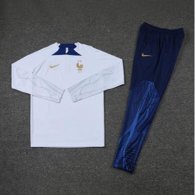 SURVÊTEMENTS Entrenamiento FC France Blanc 22/23 Enfant