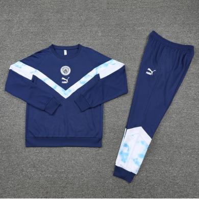 SURVÊTEMENTS Entrenamiento FC Manchester City Bleu Precioso 22/23 Enfant