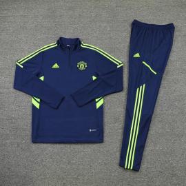 SURVÊTEMENTS Entrenamiento FC Manchester United Bleu Precioso 22/23 Enfant