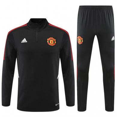 SURVÊTEMENTS Entrenamiento FC Manchester United Noir 22/23 Enfant