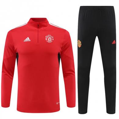 SURVÊTEMENTS Entrenamiento FC Manchester Unido Rojo 22/23 Enfant