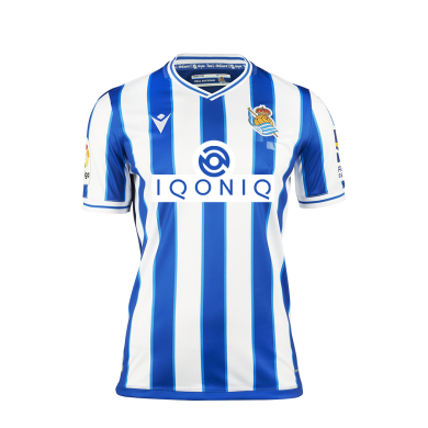 Maillot Real Sociedad Domicile Europa 2020/21 Enfant