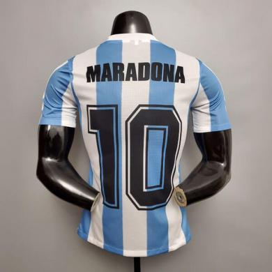 Player Maradona #10 Argentine 1986