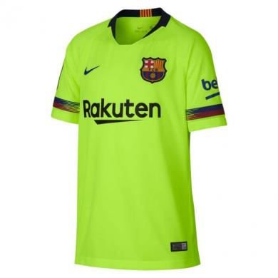 Maillot Extérieur FC BARCELONA 2018-2019 Enfant