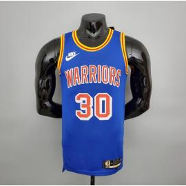 Maillot Golden State Warriors Klay Thompson y 11 75 aniversario Bleu