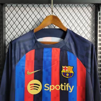 Maillot Domicile FC Barcelona 22/23 Manches Longues