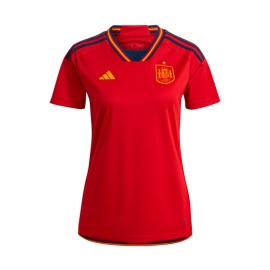 Maillot Espagne Domicile Coupe du monde 2022 Femme