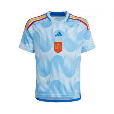 Maillot Espagne Extérieur Coupe du monde 2022 Enfant