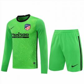 Maillot 20/21 Gardien Vert Manches Longues Atlético Madrid