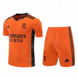 Maillot 20/21 Real Madrid Gardien Naranja