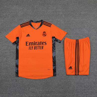 Maillot 20/21 Real Madrid Gardien Naranja