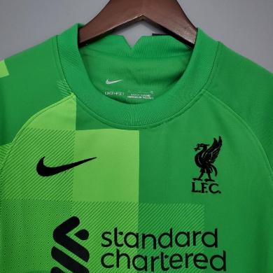 Maillot Liverpool Fc Gardien 2021-2022 Enfant