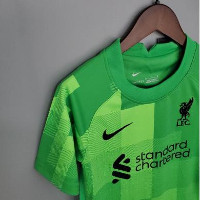 Maillot Liverpool Fc Gardien 2021-2022 Enfant