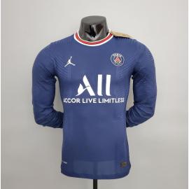 Maillot Paris Saint-germain Domicile 2021-2022 Manches Longues