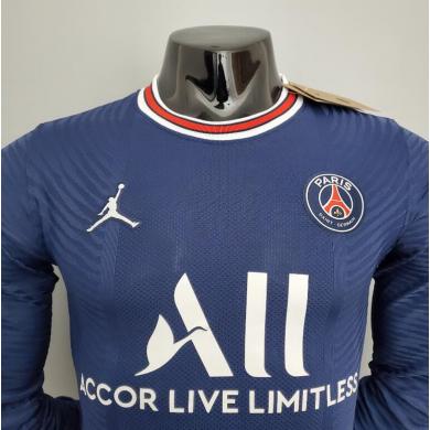 Maillot Paris Saint-germain Domicile 2021-2022 Manches Longues