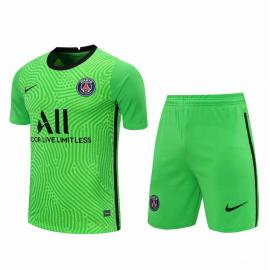 Maillot París Saint-germain Gardien Vert 2021