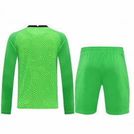 Maillot París Saint-germain Gardien Vert Manches Longues 2021