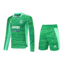 Maillot Gardien Juventus Vert 21/22 Manches Longues