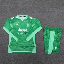 Maillot Gardien Juventus Vert 21/22 Manches Longues