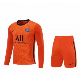 Maillot Gardien París Saint Germain Naranja Manches Longues 2021