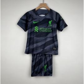 Maillot Liverpool Fc Gardien Noir 23/24 Enfant