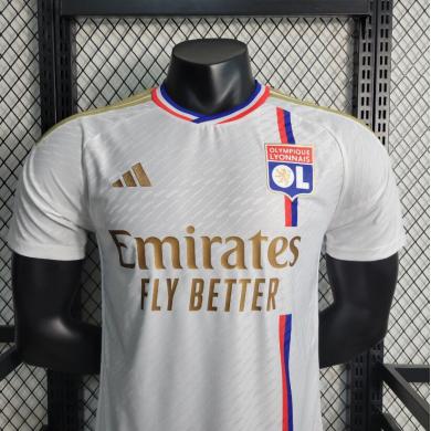 Maillot Olympique De Lyon Domicile 2023/2024 Authentique