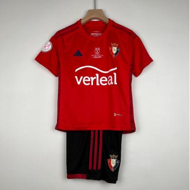 Maillot Osasuna Para La Final Copa Rey 23/24 Enfant