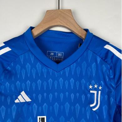 Maillot Gardien Juventus Bleu 23/24 Enfant