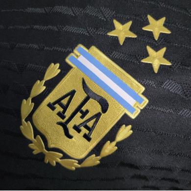 Maillot Argentine Noir 2022 Authentique