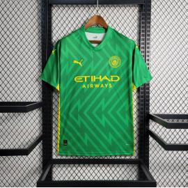 Maillot Manchester City Portera 23/24 Vert