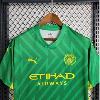 Maillot Manchester City Portera 23/24 Vert