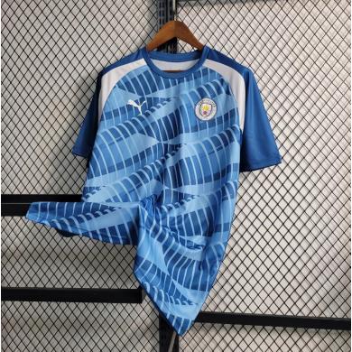 Maillot Manchester City dentrainement Bleu 23/24