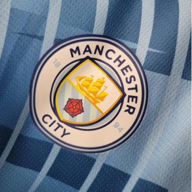 Maillot Manchester City dentrainement Bleu 23/24