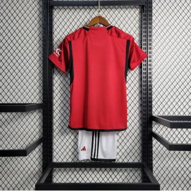 Maillot Manchester United Fc Domicile 23/24 Enfant