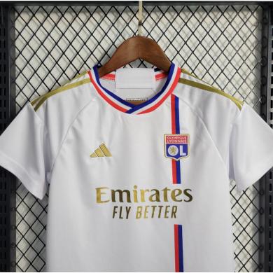 Maillot Olympique De Lyon Domicile 23/24 Enfant