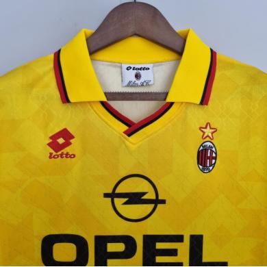 Maillot Retro AC Manches Longuesian Extérieur 95/96