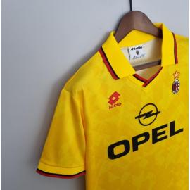 Maillot Retro AC Manches Longuesian Extérieur 95/96