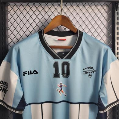 Maillot Retro 10 Argentine Maradona Retirement Commemorative Edition