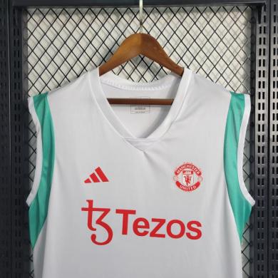 Maillot Sans Manches Manchester United FC dentrainement 23/24