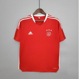 Maillot Entrenamiento A jax De Ámsterdam 2021/2022 Roja