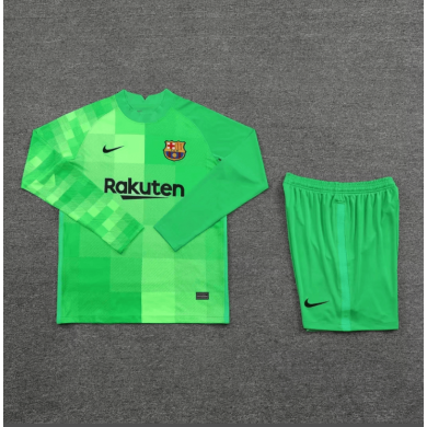 Maillot Fc Barcelona Domicile Gardien 2021-2022 Manches Longues